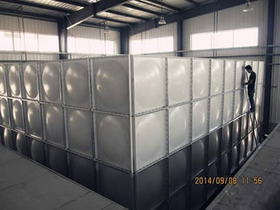 广南玻璃钢拼装水箱